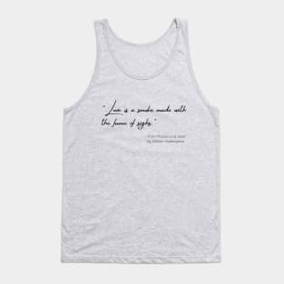 A Quote about Love from "Romeo and Juliet" by William Shakespeare Tank Top